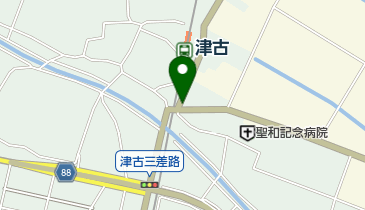 デオデオ津古店の地図画像