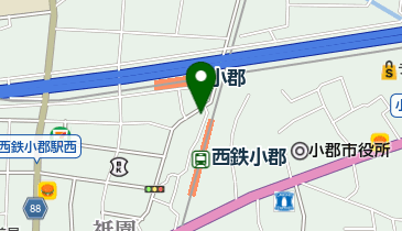 小川楽器店音楽教室の地図画像