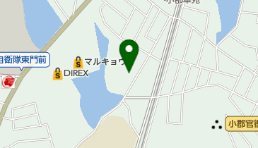 小郡カトリック教会の地図画像