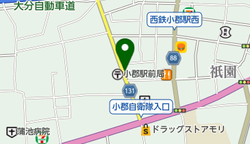 冨士屋クリーニング店の地図画像