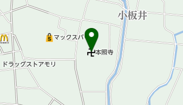 本照寺の地図画像