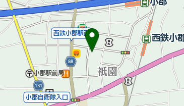 コーワ写真館の地図画像