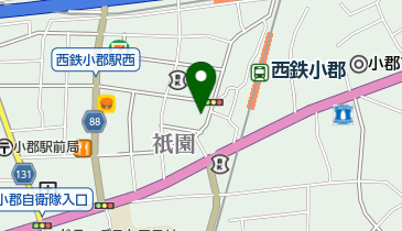 スナックサウスポーの地図画像