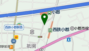 花うさぎの地図画像