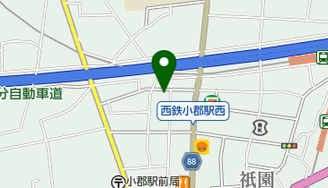 落合整骨院の地図画像