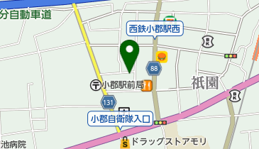 徳田整骨院の地図画像