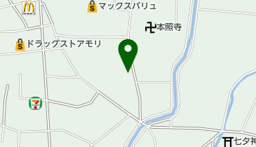 南筑土建株式会社の地図画像