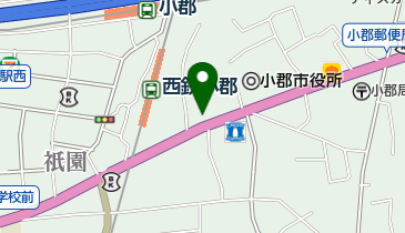 小郡じっへる犬猫病院の地図画像
