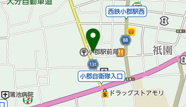 藤野動物病院の地図画像