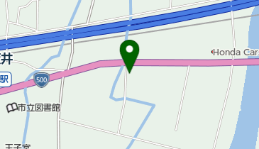 焼肉こしきの地図画像