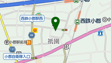 小郡薬局の地図画像