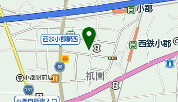 長尾調剤薬局の地図画像