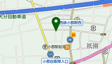 ライトカット髪風の地図画像