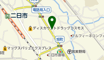 バイクショップフレンズの地図画像