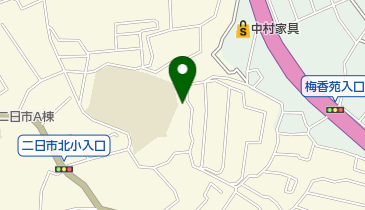 曙町公民館の地図画像