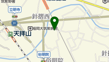 俗明院公民館の地図画像