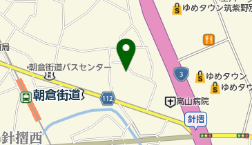 針摺公民館の地図画像