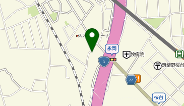 福岡トヨペット株式会社筑紫野店の地図画像