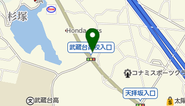 クルマ買取販売スーパーの地図画像