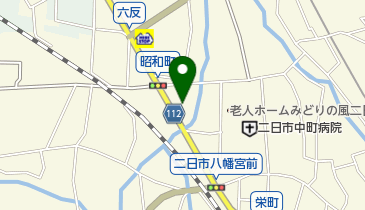 岩田屋二日市サロンの地図画像