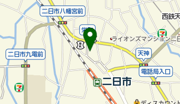 栄パチンコ 二日市店の地図画像