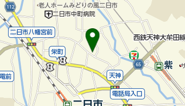 松尾米穀店の地図画像