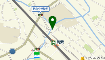 調剤薬局そよかぜちくしの地図画像