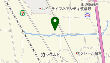 ダイアナハウスの地図画像
