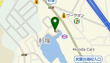 JA筑紫旅行センターの地図画像