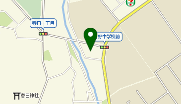 平田ナーセリー春日店BALCONEの地図画像