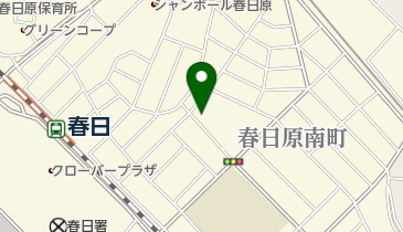 春日市 春日原公民館の地図画像