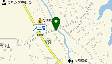 歌謡ステージ歌詩村の地図画像