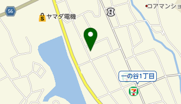 梅野バレエスクールの地図画像