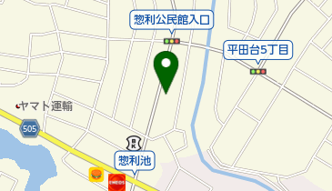 洗光舎の地図画像