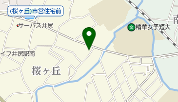 山川自動車の地図画像