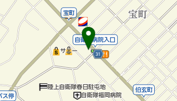 アラジン春日店の地図画像