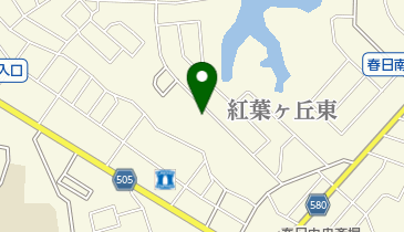 願成寺春日教会の地図画像