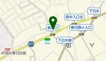 うえぞの整骨院の地図画像