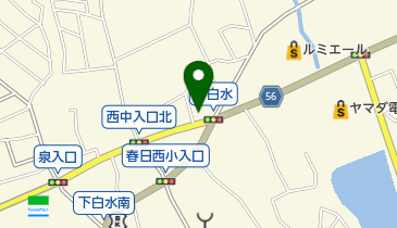 美容室ウィズの地図画像