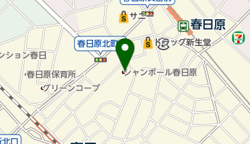 美容室ルビーの地図画像