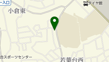 焼き鳥わかばの地図画像