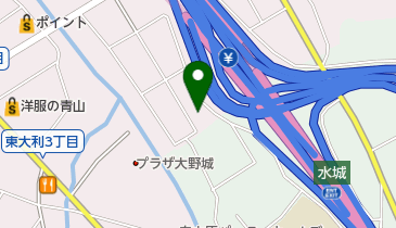 中越輸送株式会社の地図画像