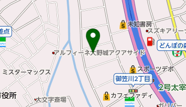 有限会社福昌運輸の地図画像