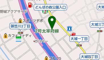 株式会社レモンガスふくおかの地図画像