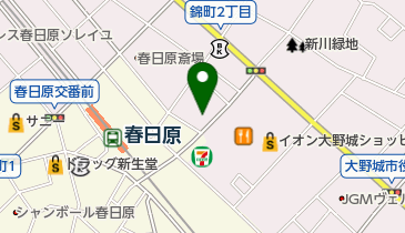 後藤フルーツの地図画像