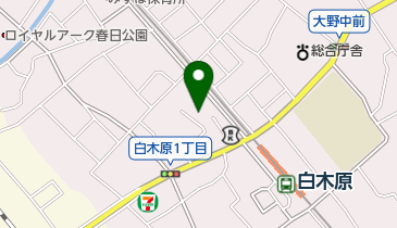 大野城市公民館 白木原公民館の地図画像