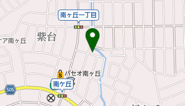 大野城市公民館 南ケ丘1区公民館の地図画像