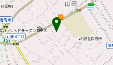 大野城市公民館 山田公民館の地図画像