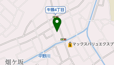 美容室パスタイムの地図画像