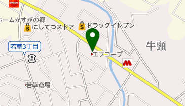 エフコープクリーニング大野城店の地図画像